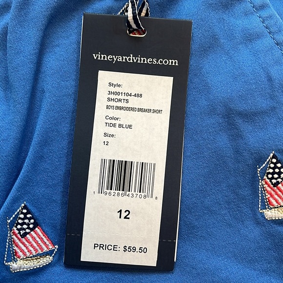 NWT VV Embroidered Sailboat shorts - Picture 2 of 4